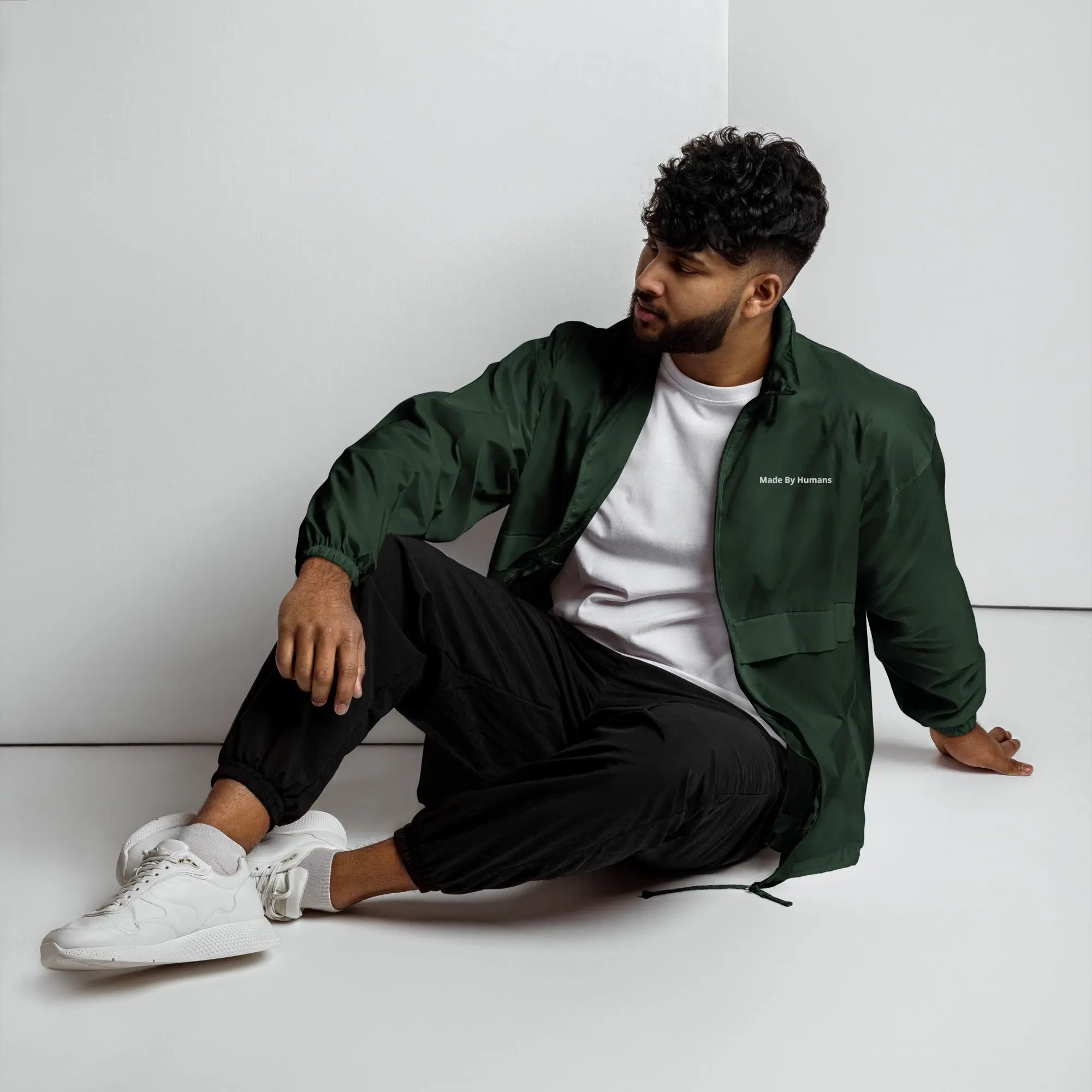 Made By Humans Men Special Windbreaker Made By Humans