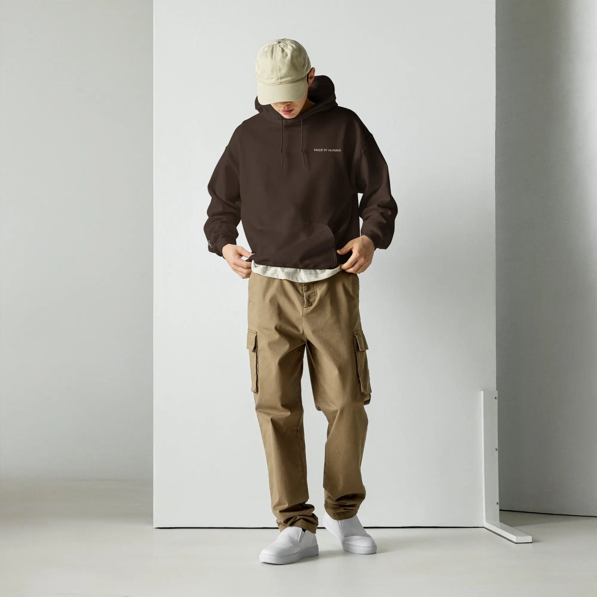 Made By Humans Men Hoodie Made By Humans