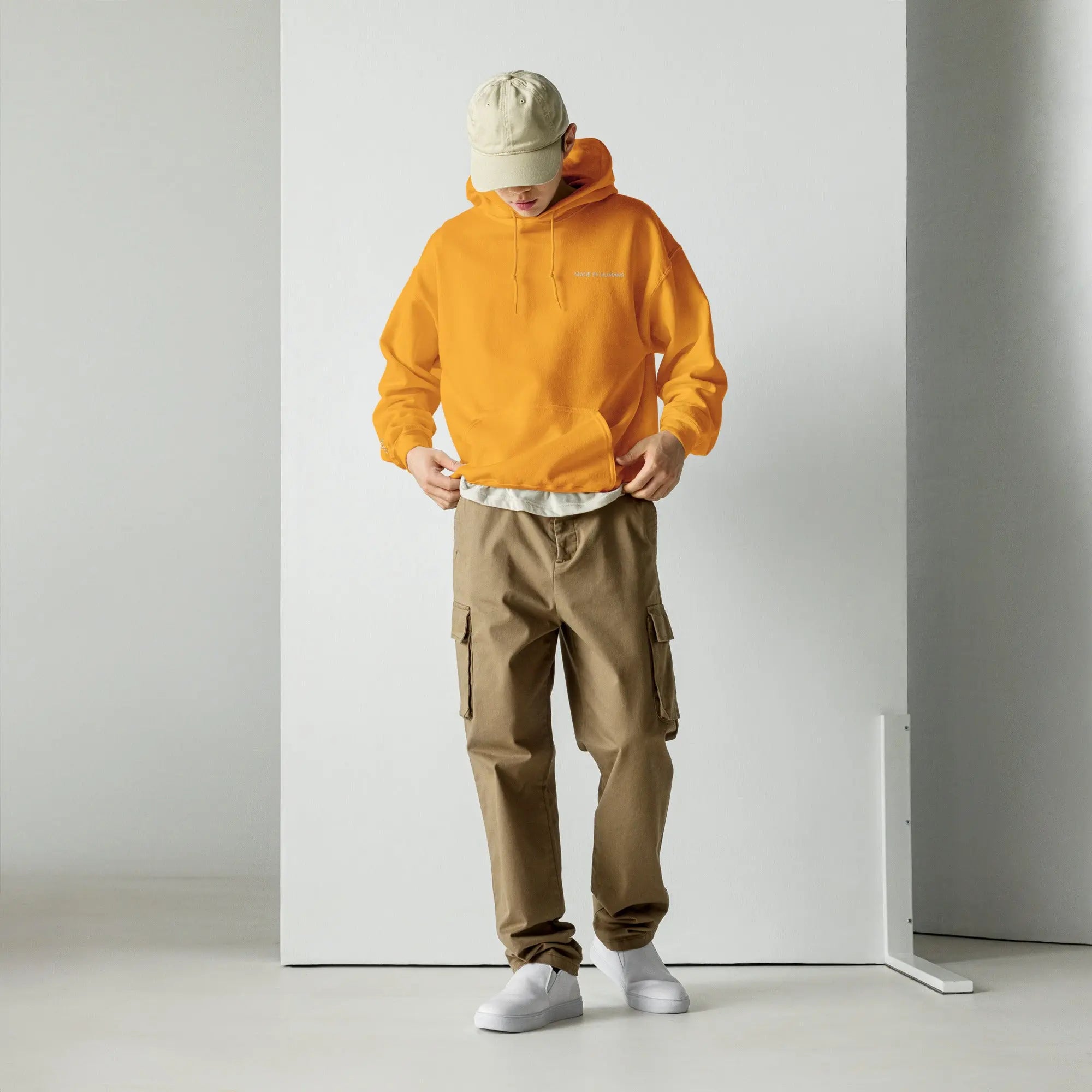 Made By Humans Men Hoodie Made By Humans