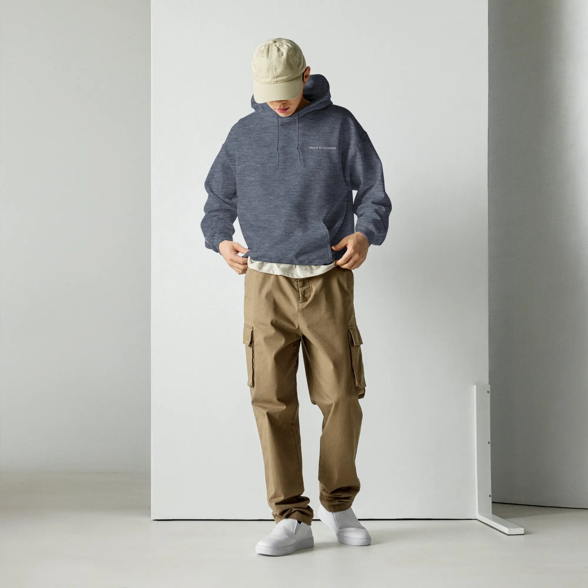 Made By Humans Men Hoodie Made By Humans