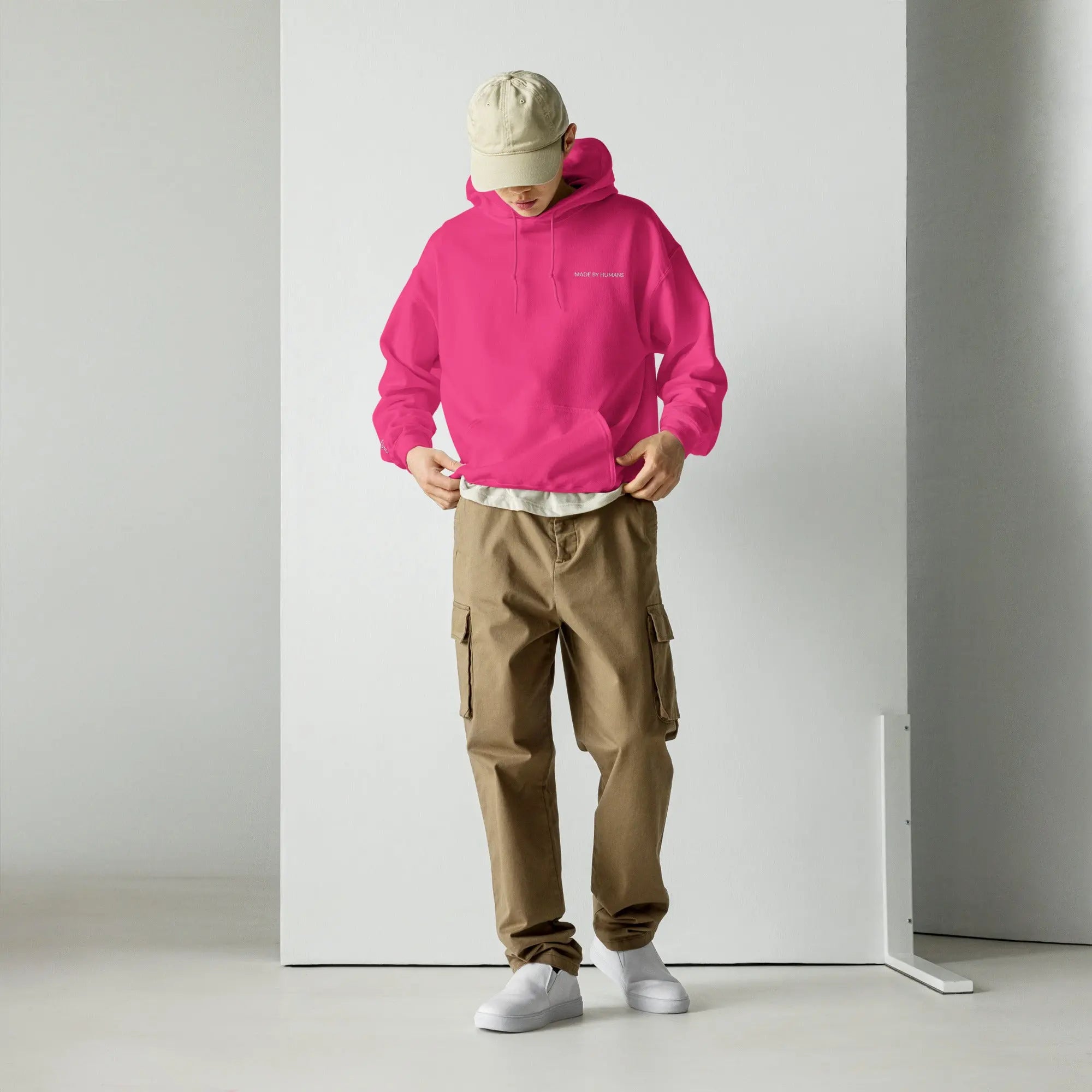 Made By Humans Men Hoodie Made By Humans