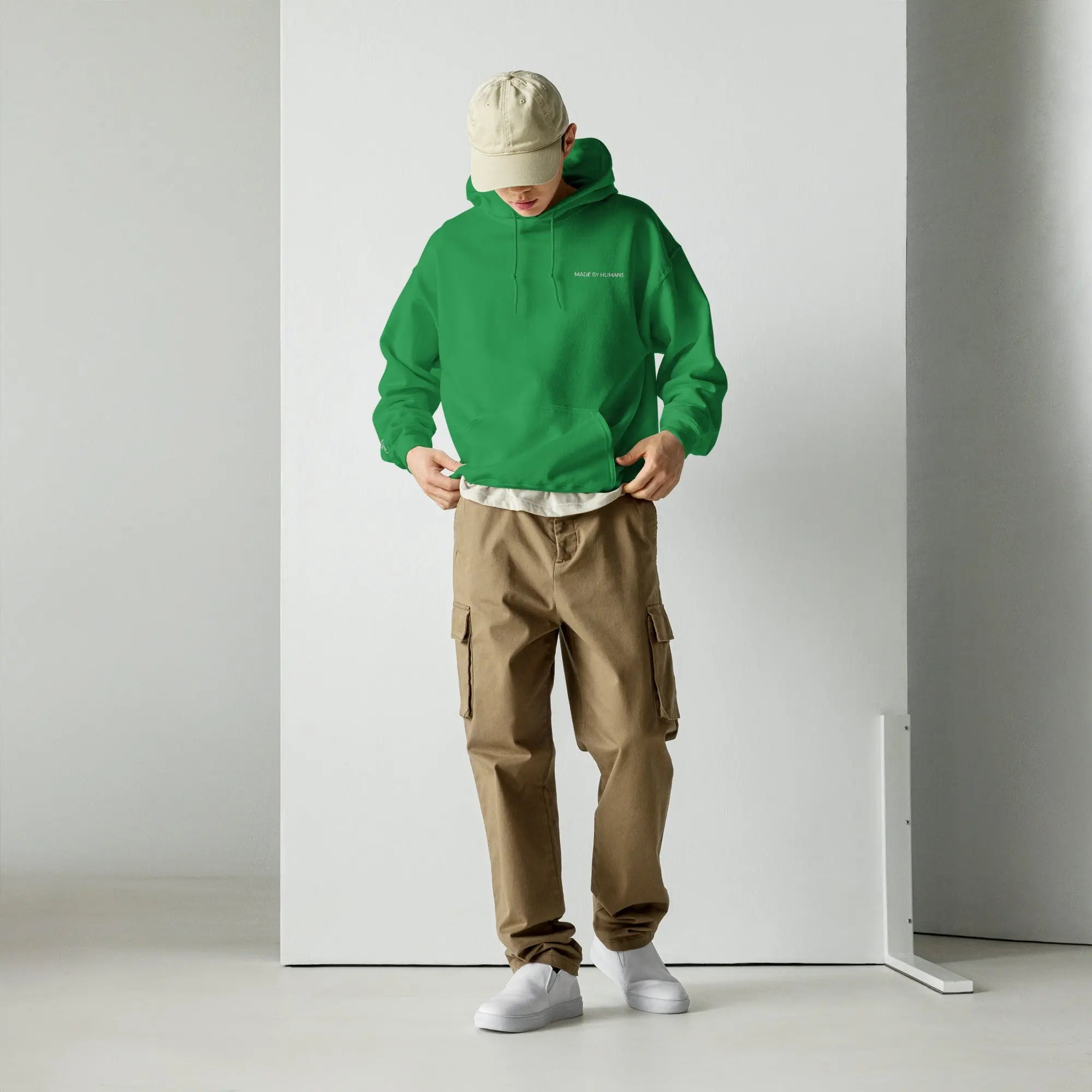 Made By Humans Men Hoodie Made By Humans