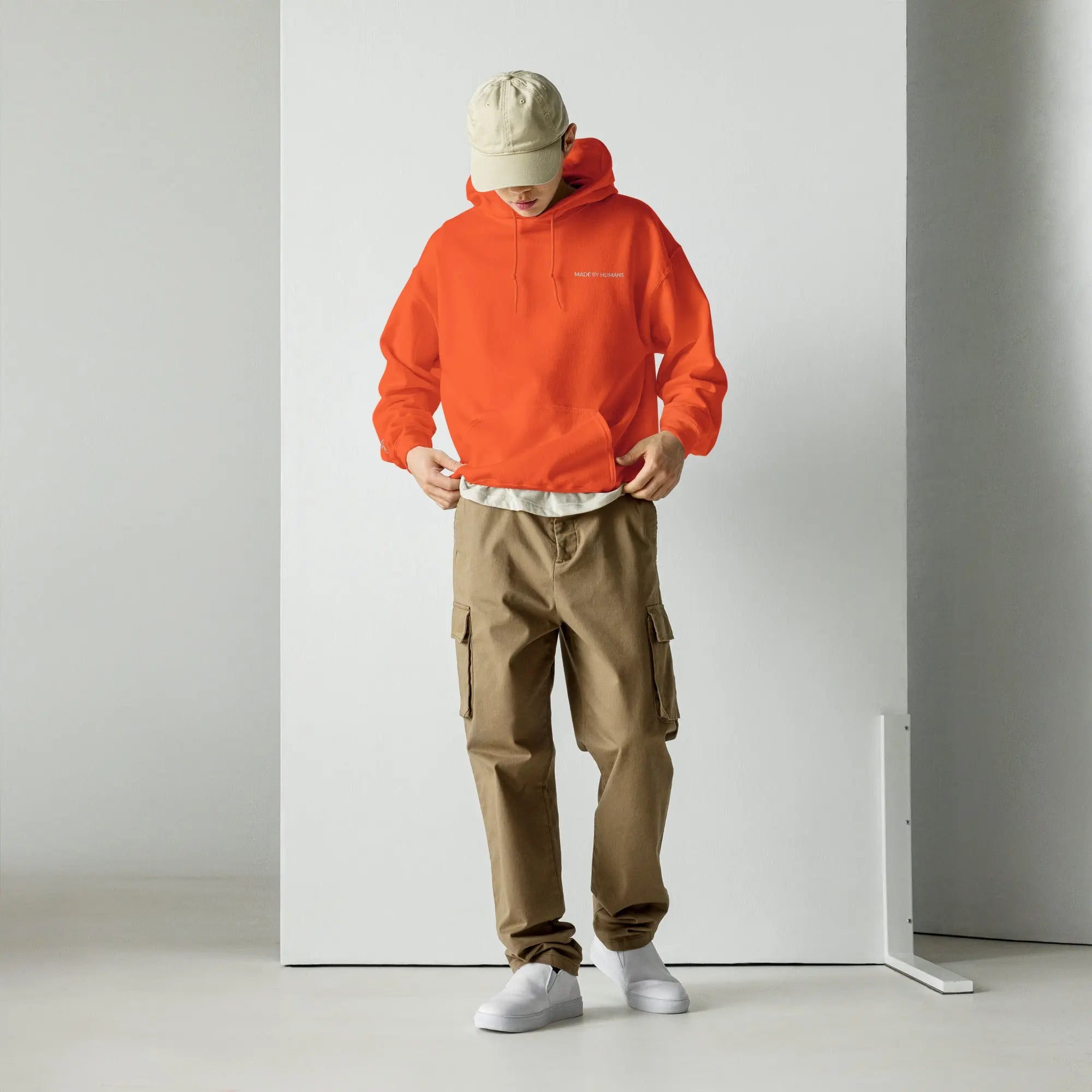 Made By Humans Men Hoodie Made By Humans
