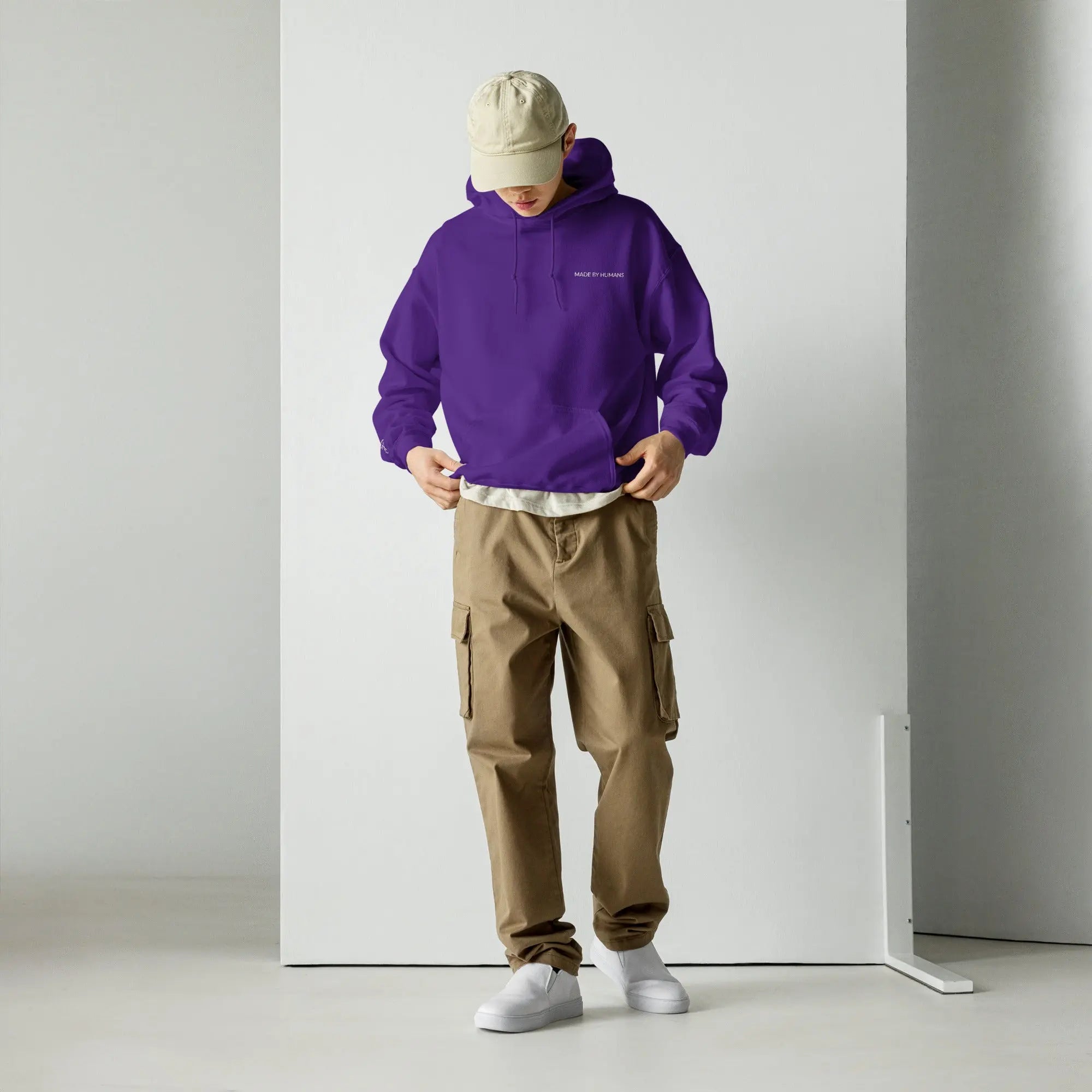 Made By Humans Men Hoodie Made By Humans