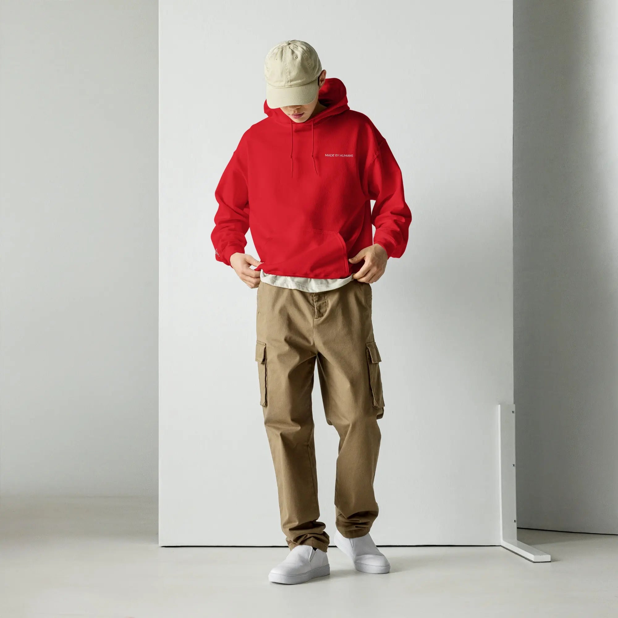 Made By Humans Men Hoodie Made By Humans