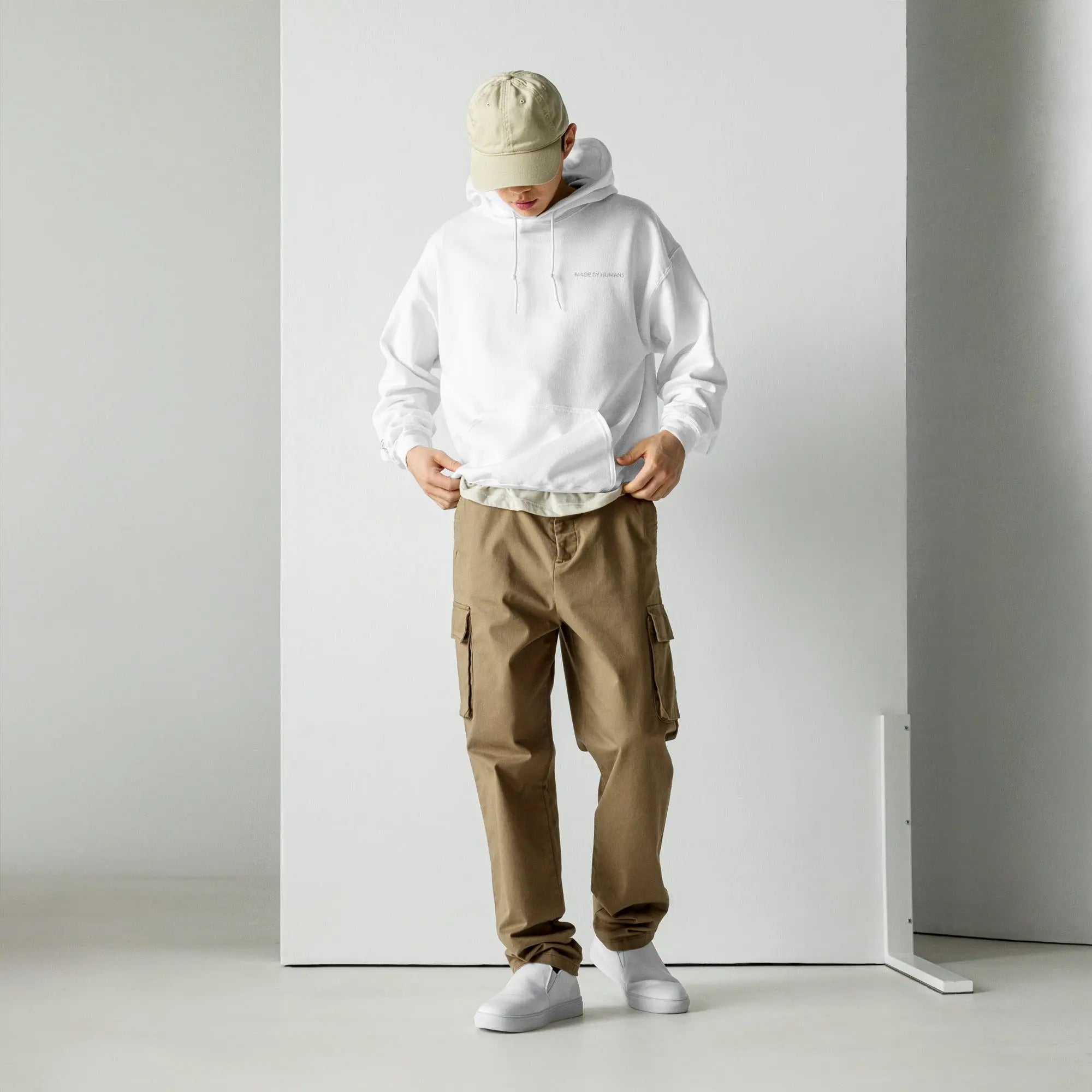 Made By Humans Men Hoodie Made By Humans