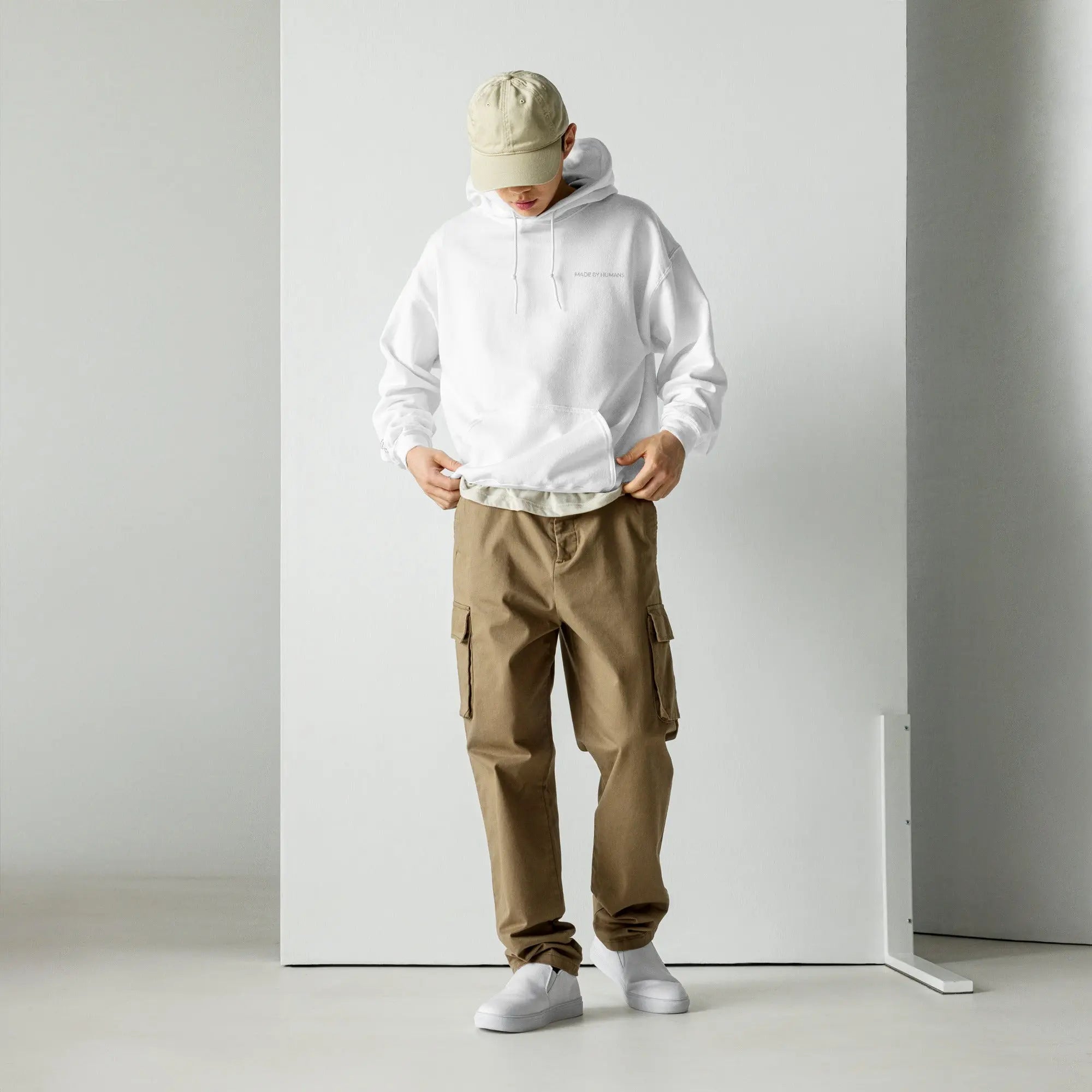 Made By Humans Men Hoodie Made By Humans