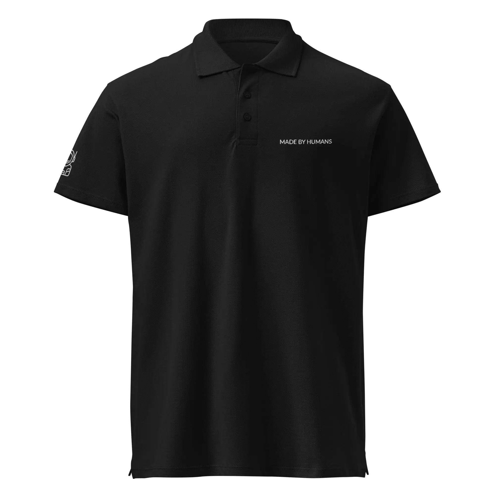 Made By Humans Mens Polo Shirt Made By Humans